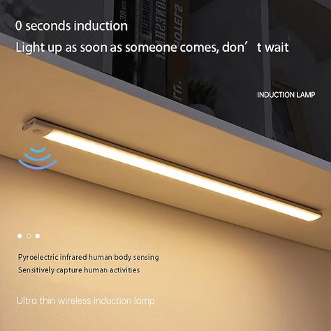Rechargeable Wireless Motion Sensor LED Strip Light