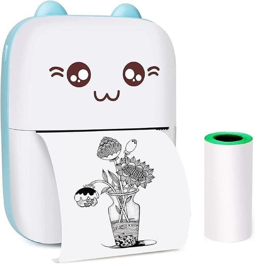 Inkless Bluetooth Pocket Printer – Print Anytime, Anywhere!